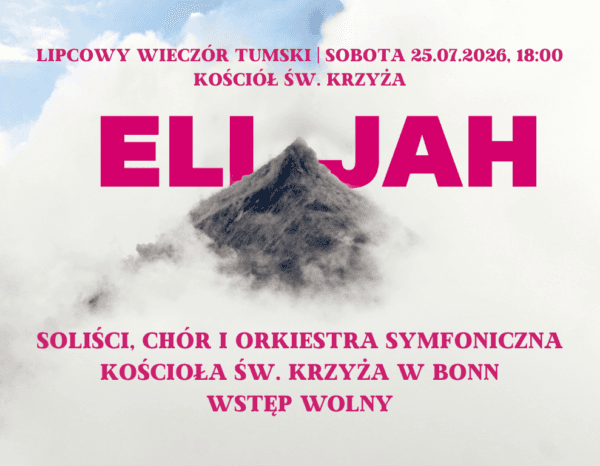 • Prorok Eliasz i muzyczna opowieść o odwadze – Lipcowy Wieczór Tumski już w tę sobotę