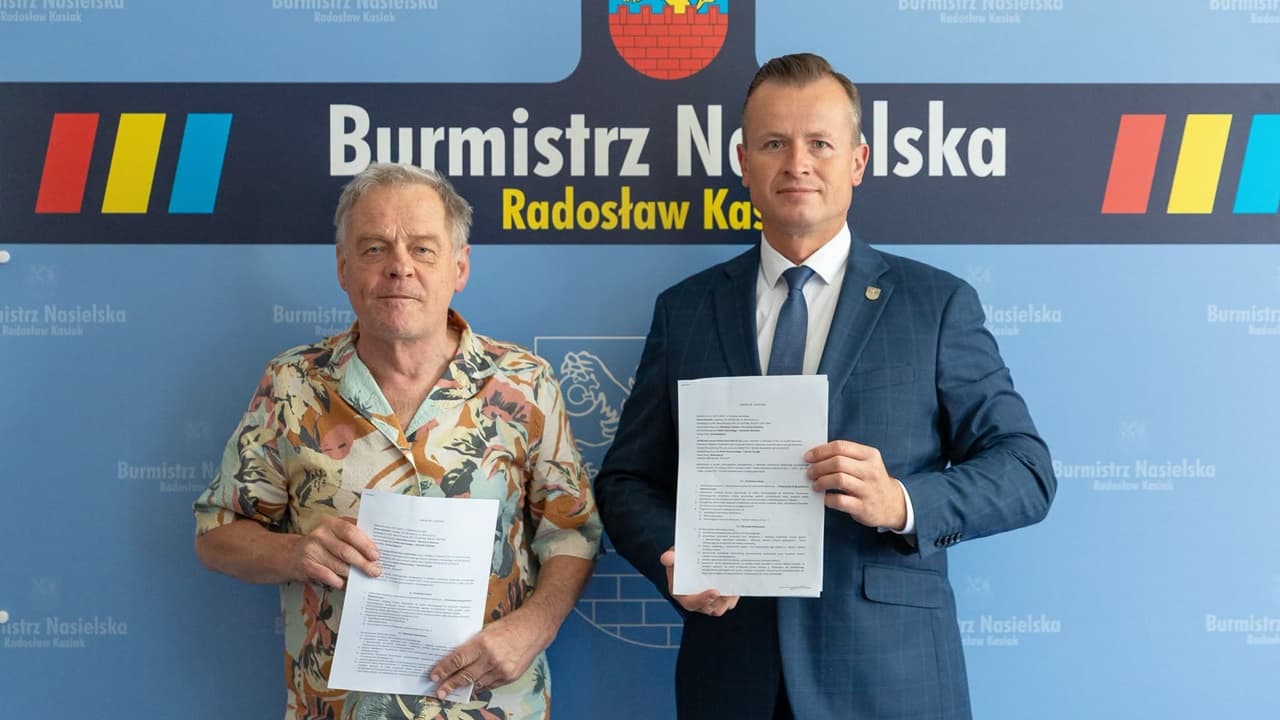 Przebudowa drogi w Aleksandrowie