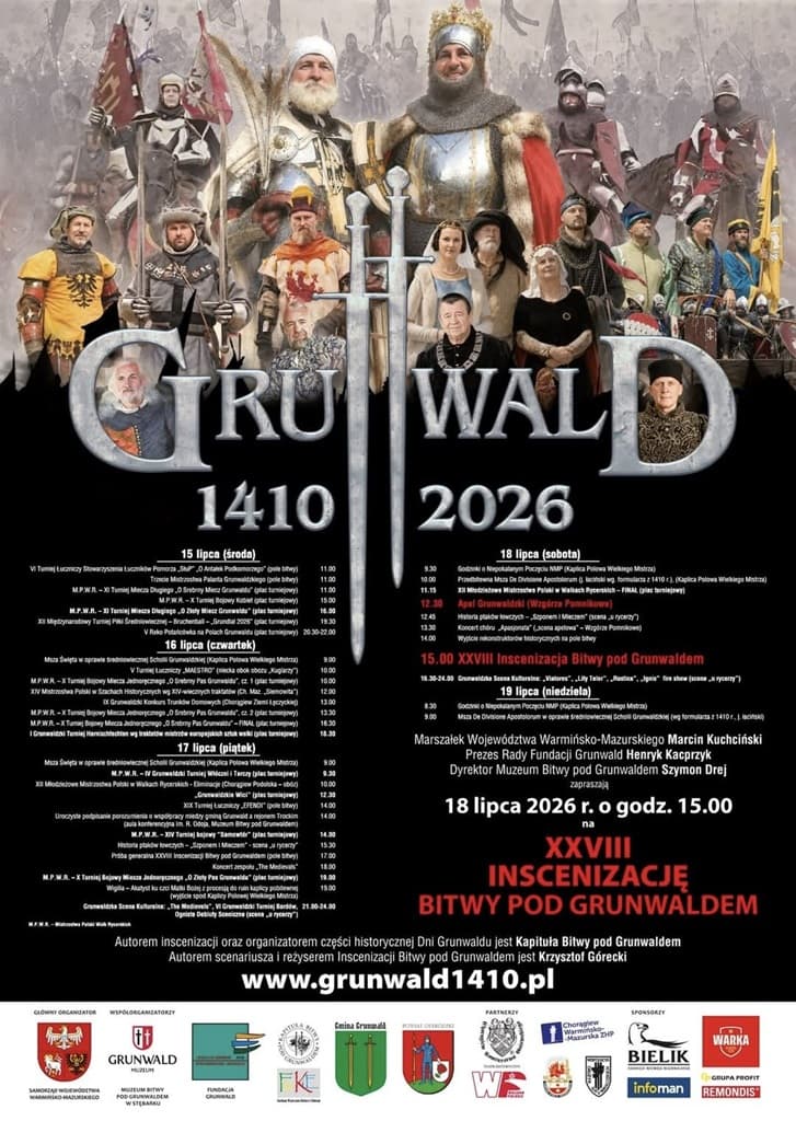 Przed nami Dni Grunwaldu 2026
