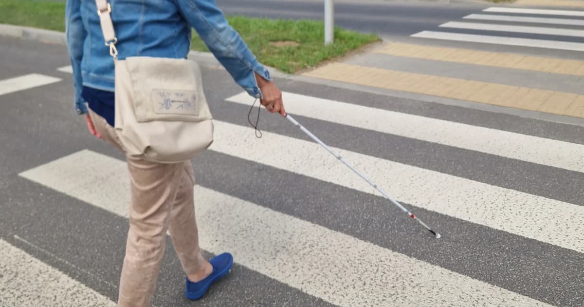 Przejście przez ulicę będzie łatwiejsze! Gliwice testują rozwiązania dla osób niewidomych