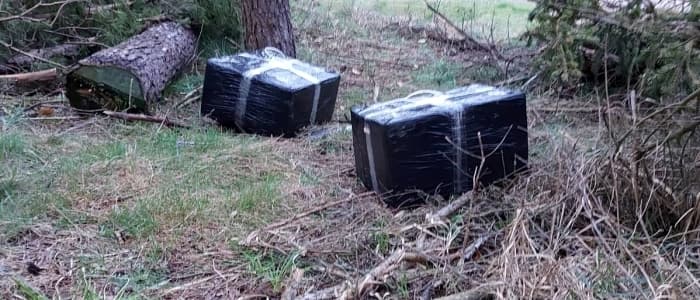 Przemyt papierosów bez akcyzy. 14,5 tys. paczek i pięciu podejrzanych w tymczasowym areszcie