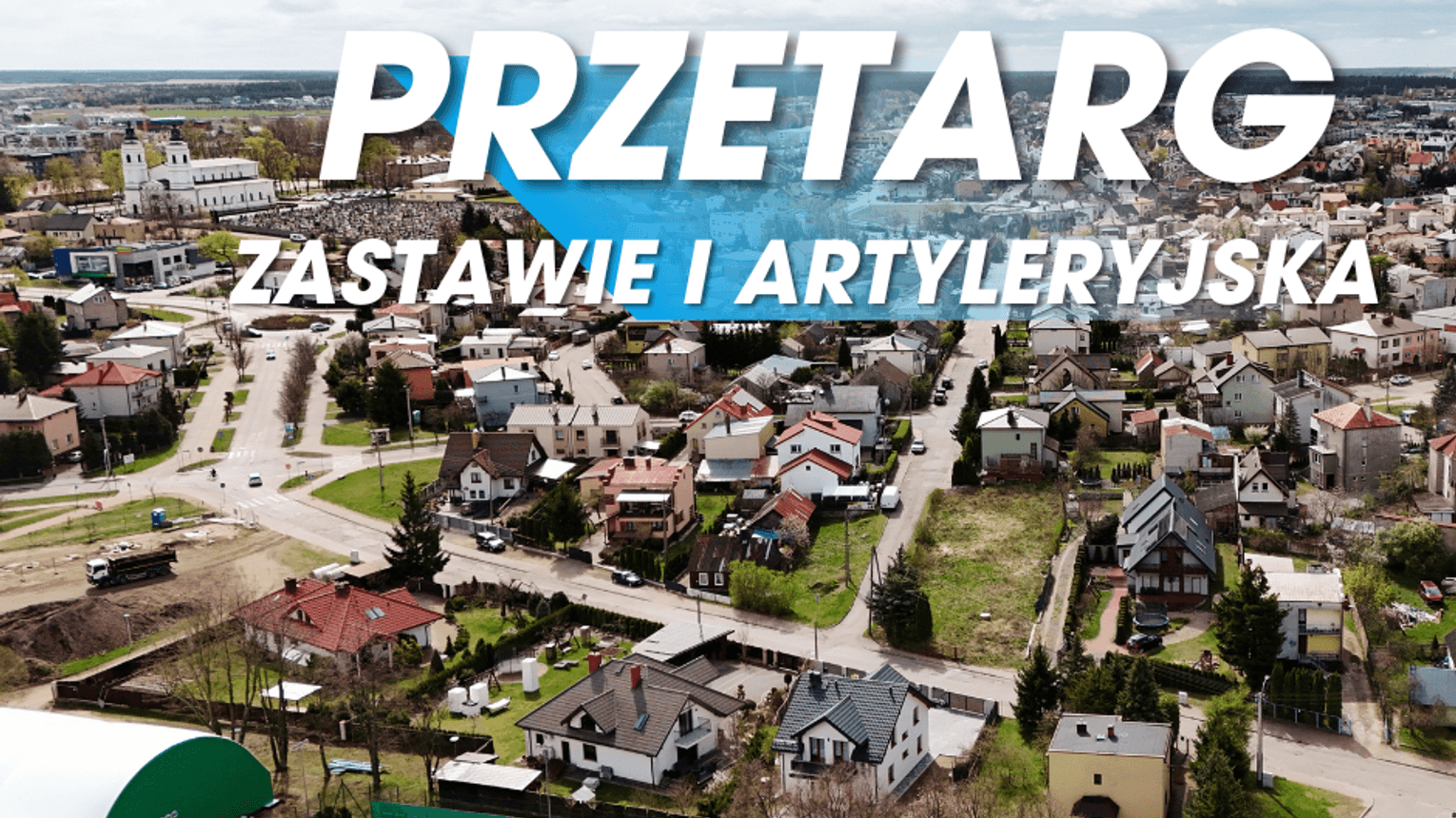 Przetarg na przebudowę ulic Zastawie i Artyleryjskiej został ogłoszony