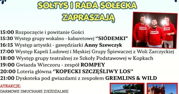 Przyjdź z rodziną, zaproś znajomych i baw się na Kopeckiej Biesiadzie