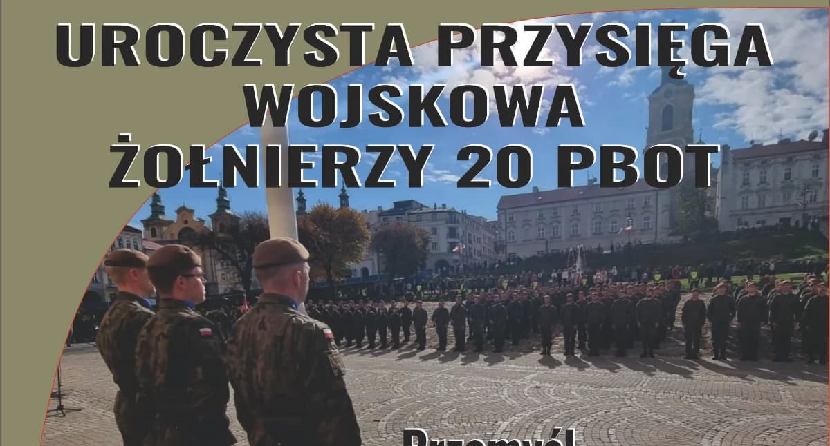 Przysięga Terytorialsów w Przemyślu