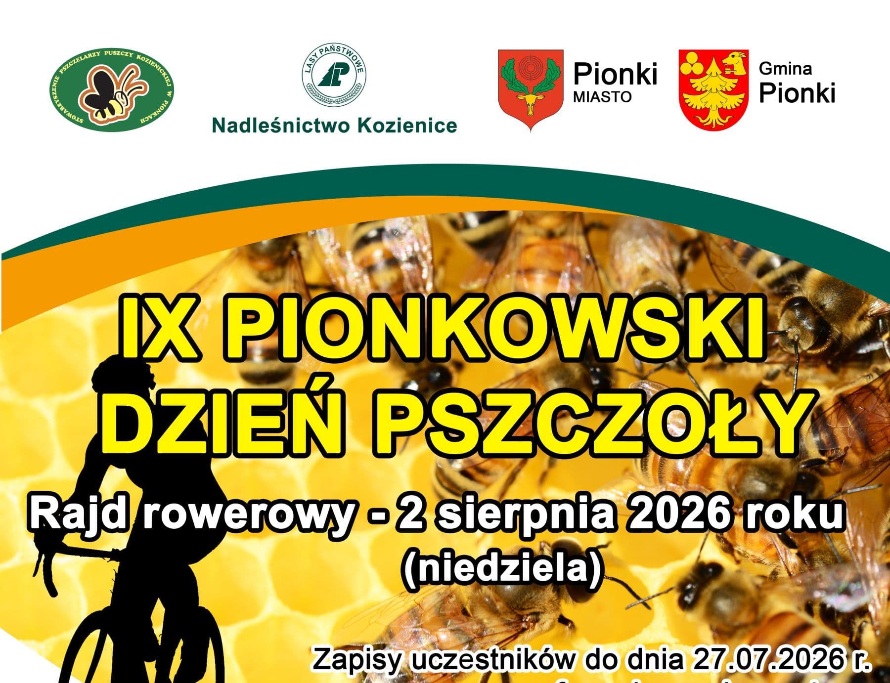 Puszcza Kozienicka na dwóch kółkach. Nadchodzi IX Pionkowski Dzień Pszczoły