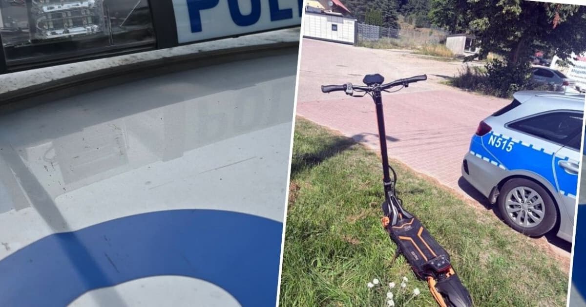 • Puzdrowo. Wysoki mandat za jazdę hulajnogą po pijanemu