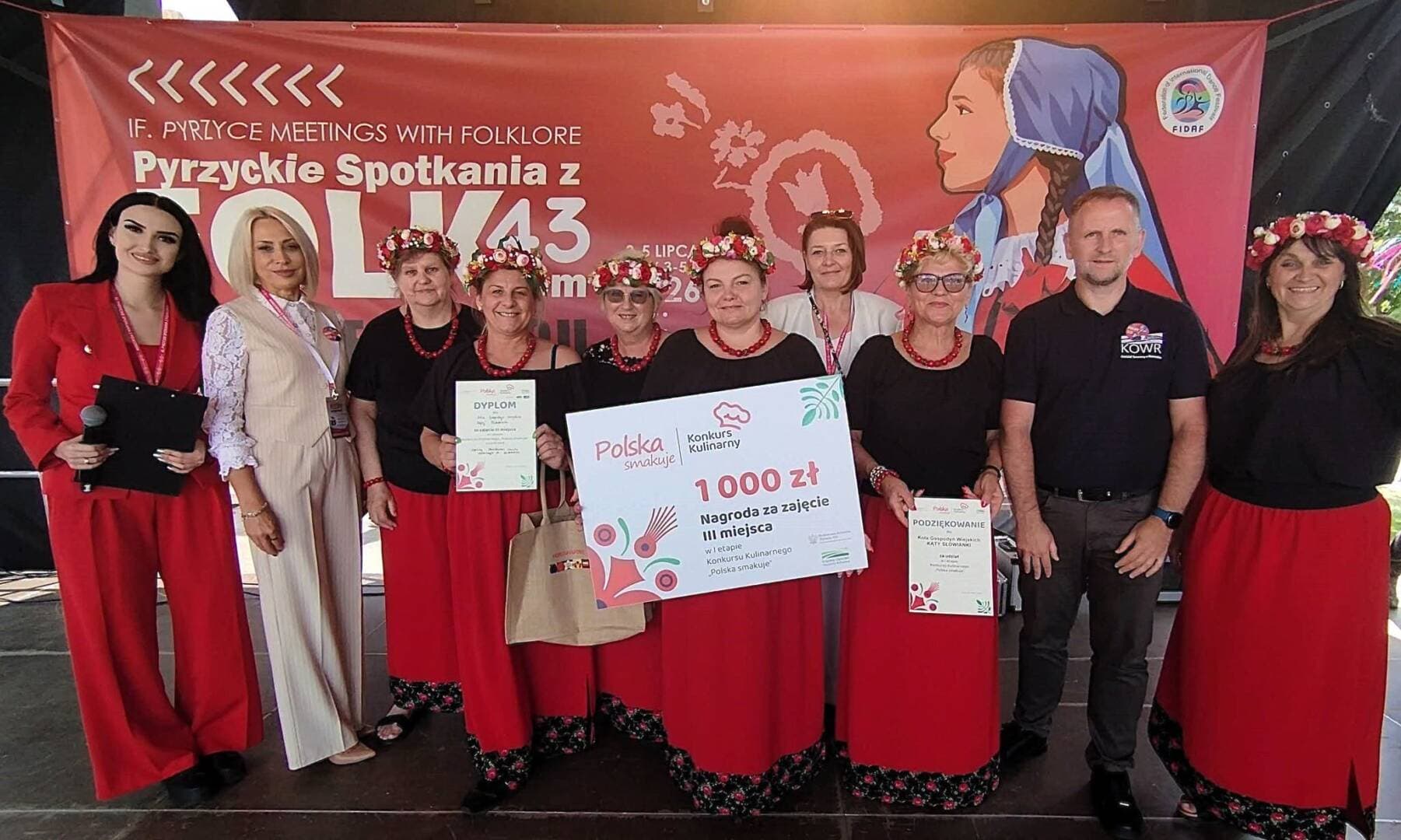 Pyszny sukces Słowianek. Cepeliny nagrodzone na Spotkaniach z Folklorem