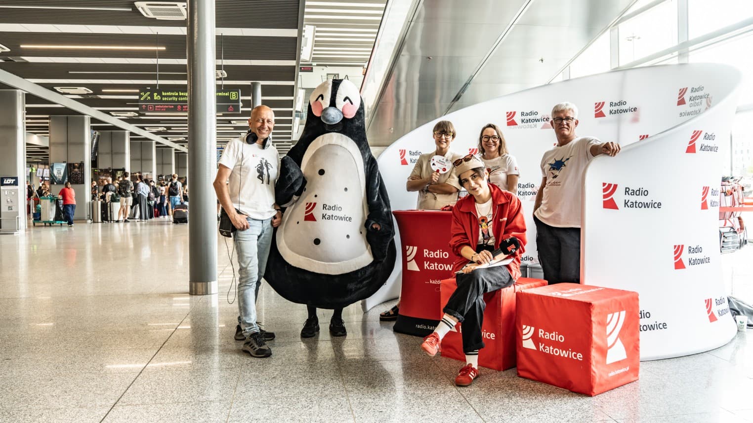Radio Katowice na lotnisku im. Wojciecha Korfantego w Pyrzowicach