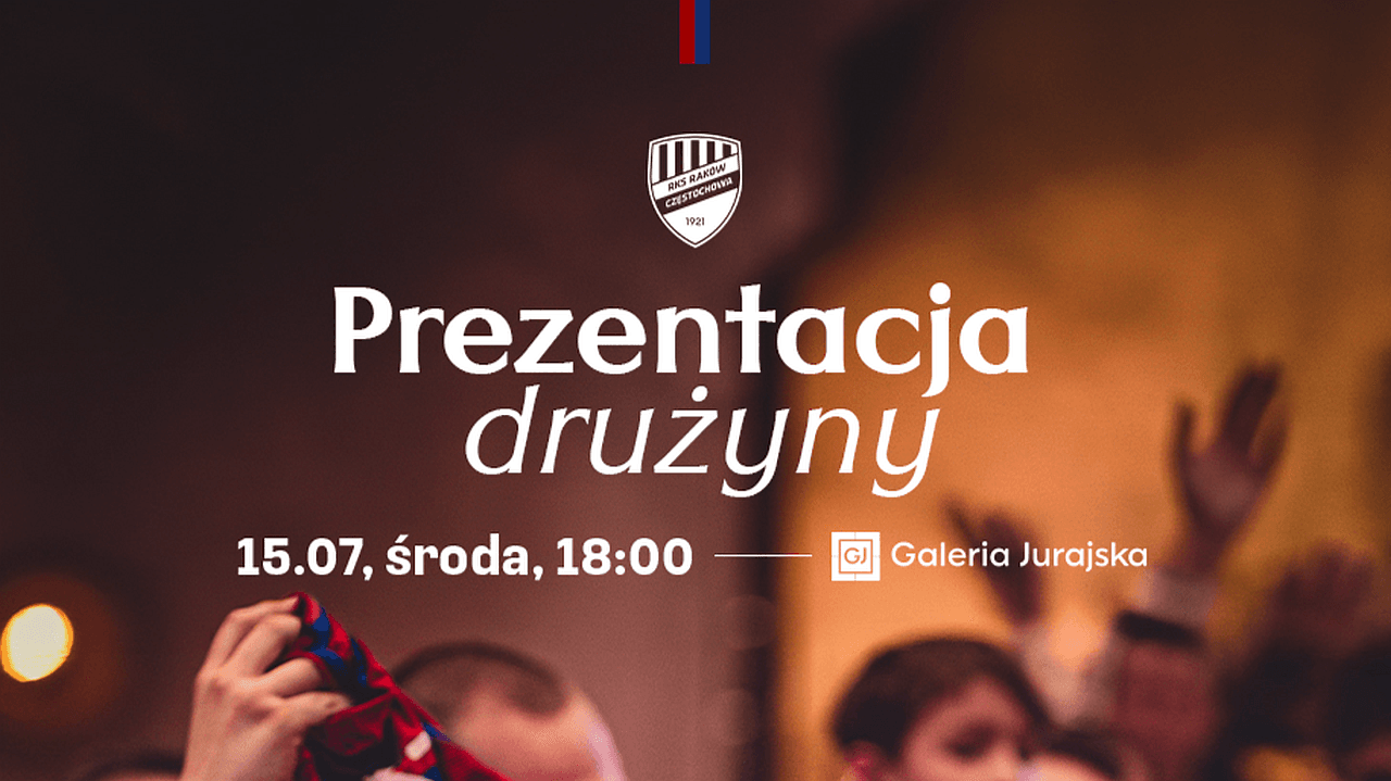 Raków Częstochowa zaprasza na prezentację drużyny