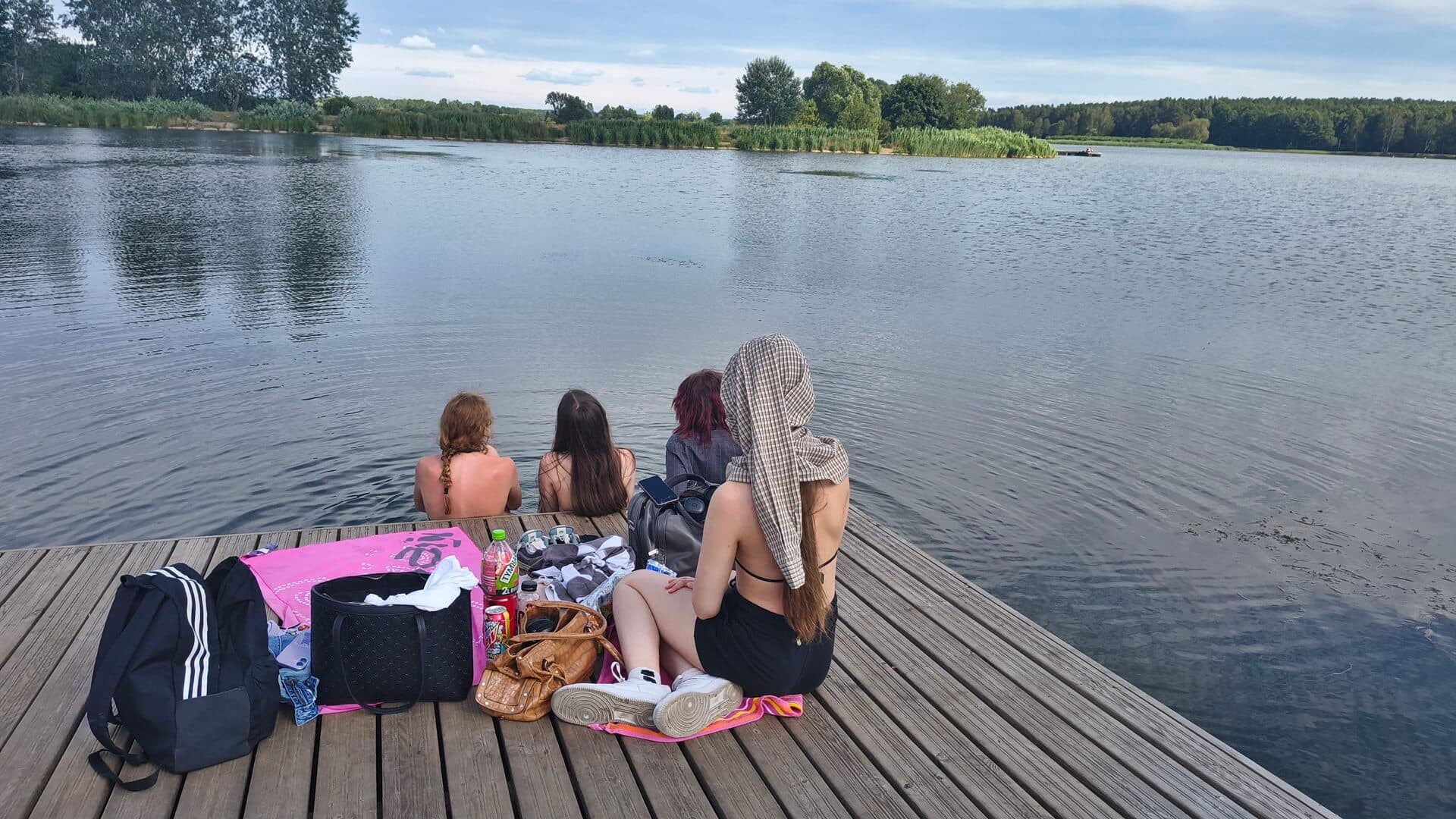 Ratownicy z Dojlid ostrzegają przed kąpielami po drugiej stronie akwenu