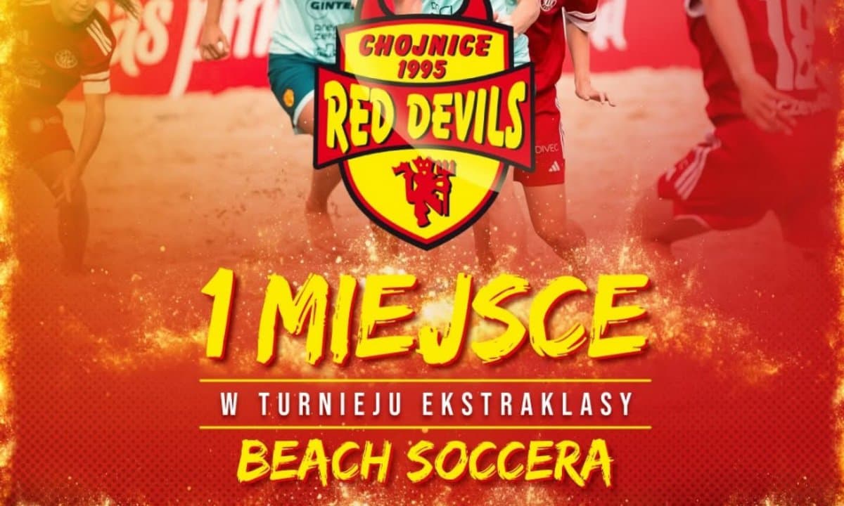 Red Devils Ladies Chojnice ponownie najlepsze w Ekstraklasie Beach Soccera!