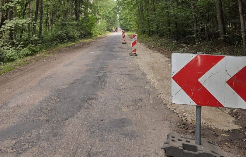 Remont dróg powiatowych na terenie powiatu kołobrzeskiego