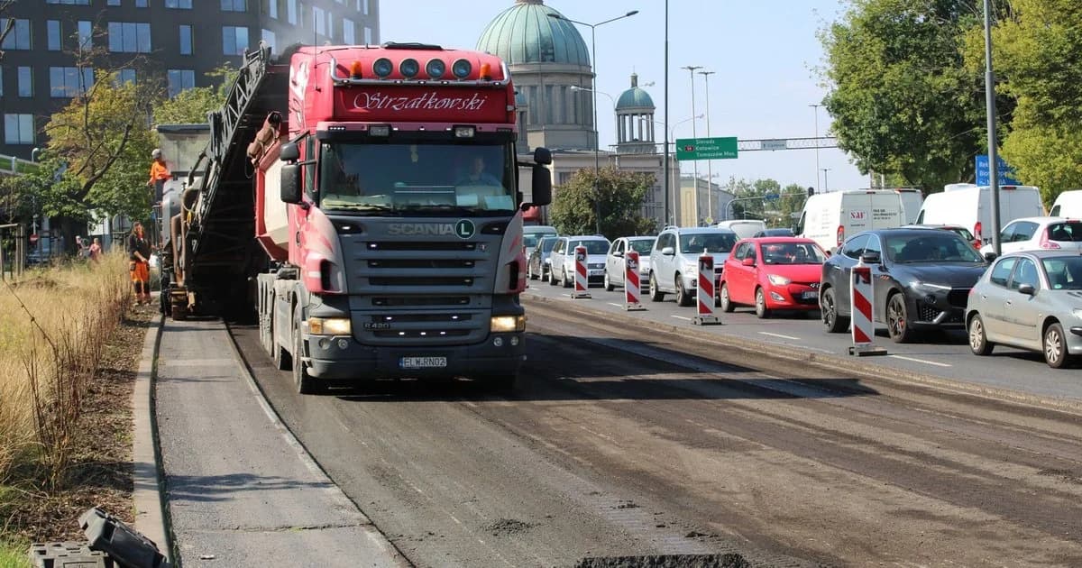 Remont Palki wystartował. Sprawdź, w którym miejscu
