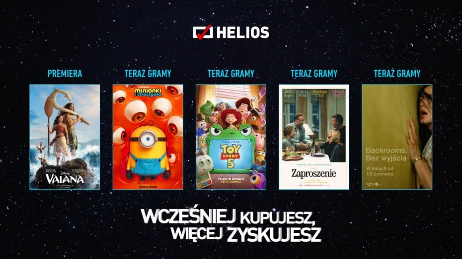 Repertuar Kina Helios Kalisz (10–17 lipca). Premiery, hity i seanse dla całej rodziny