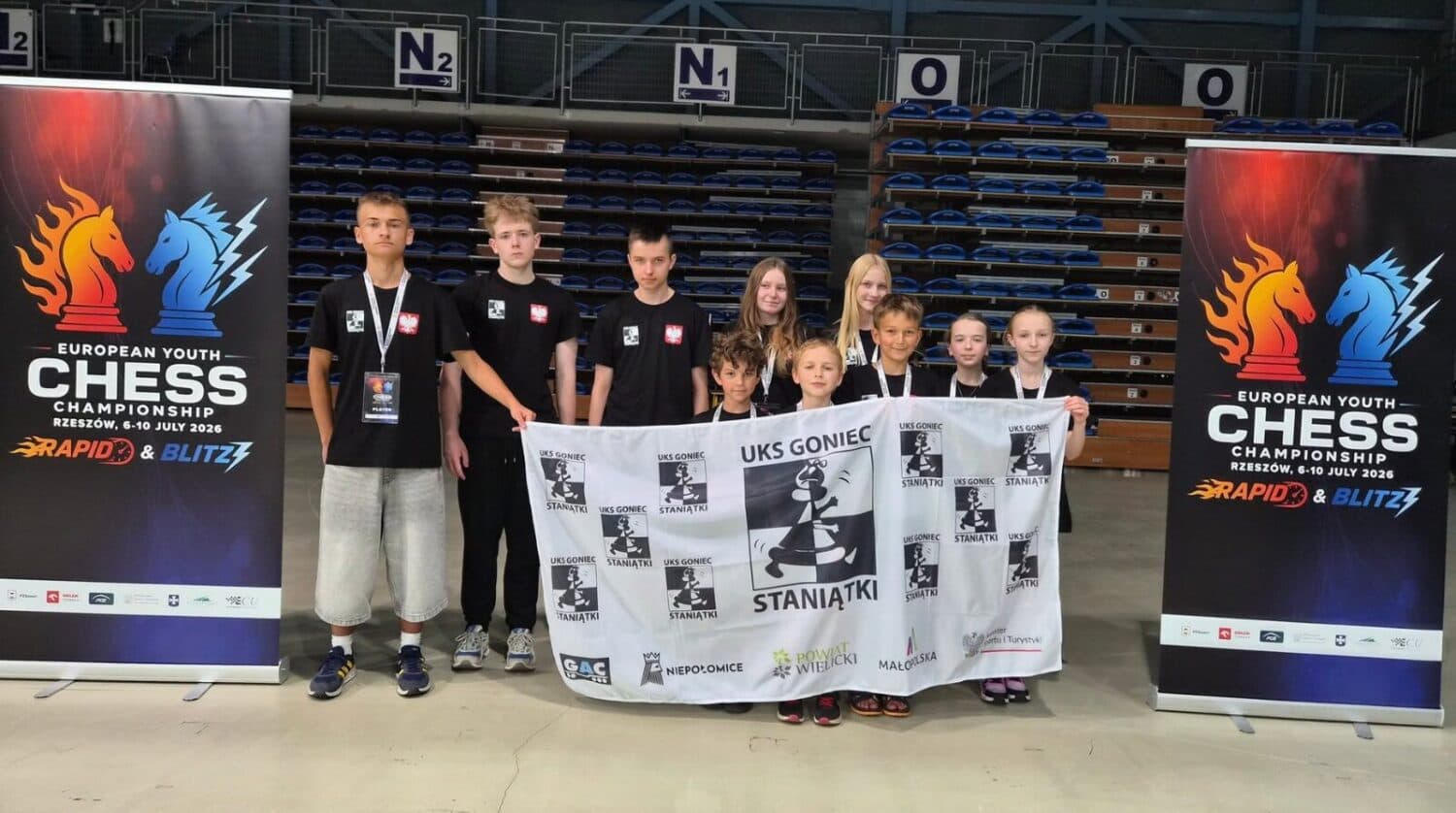 Reprezentanci UKS Goniec Staniątki zagrali w Mistrzostwach Europy Juniorów