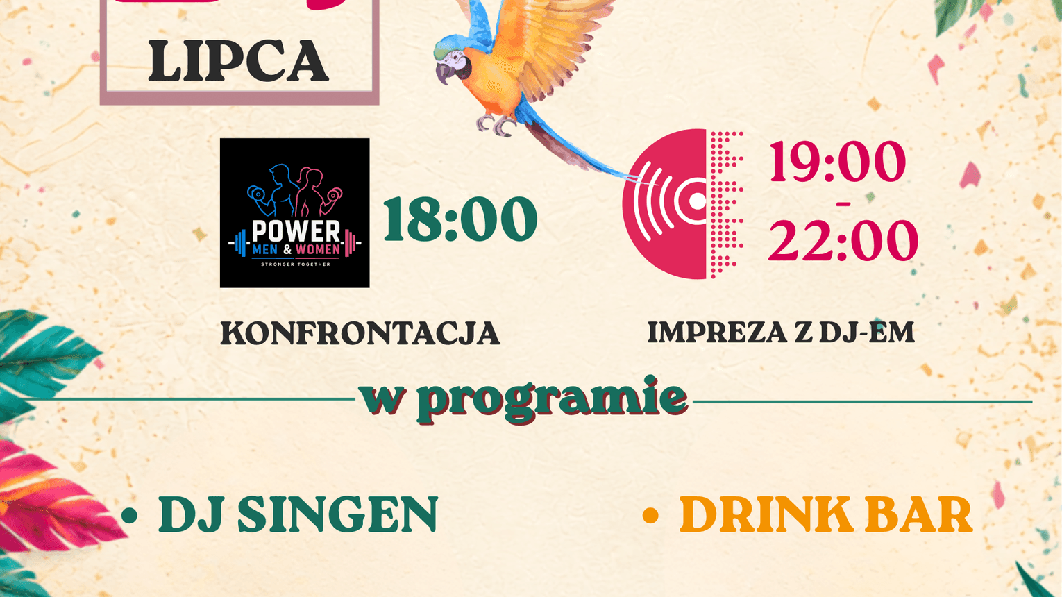 RIO POOL PARTY – najbardziej gorące wydarzenie tego lata w Akademii Sportu! 🌴