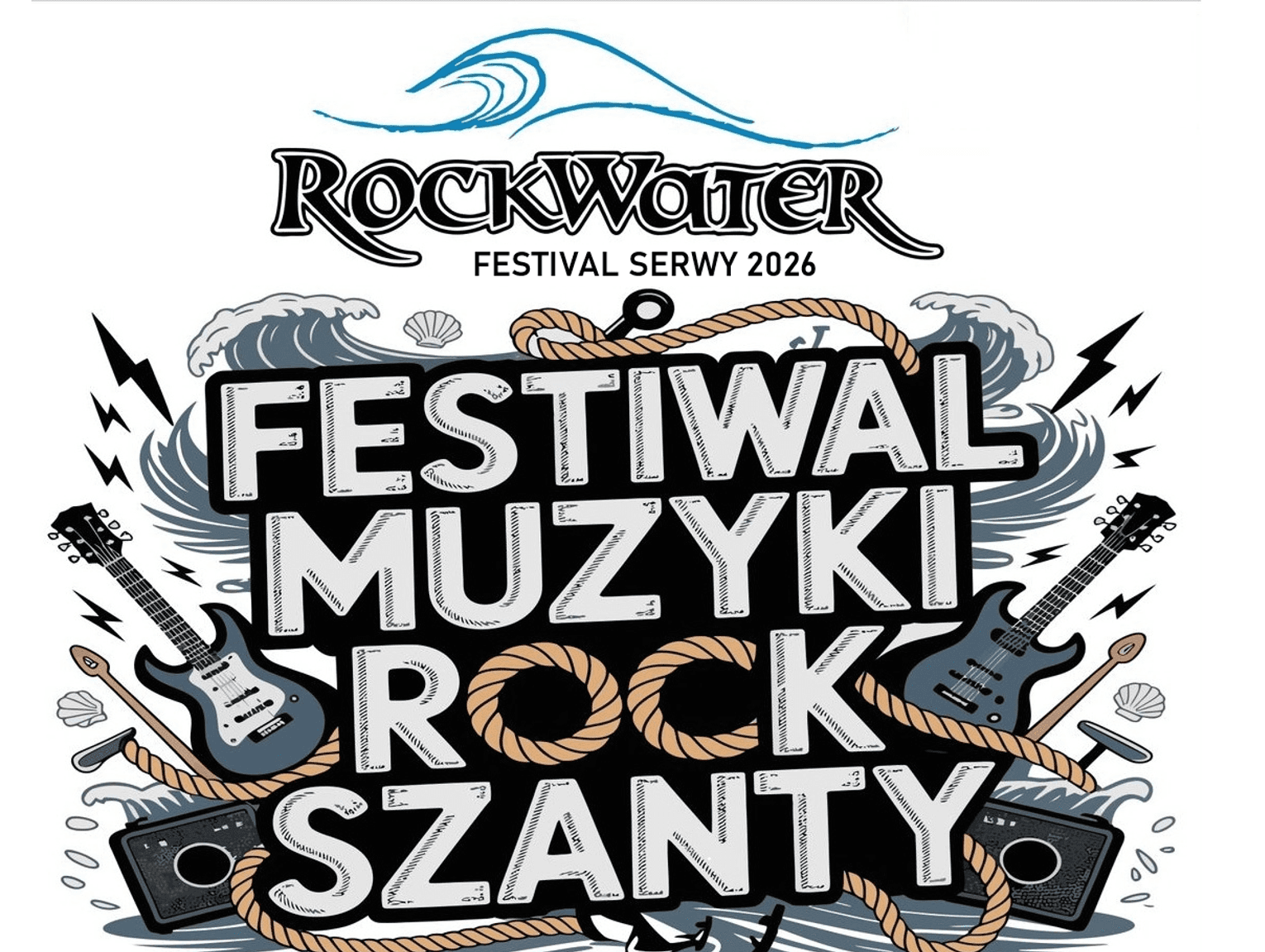 Rock Water Festival Serwy 2026. Dwa dni rocka i szant nad jeziorem w gminie Płaska