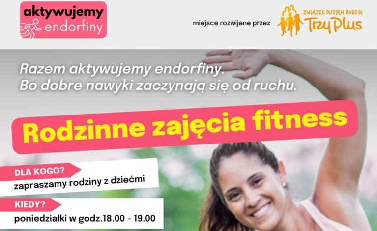 „Rodzinne zajęcia Fitness” dla całej rodziny już 20 lipca