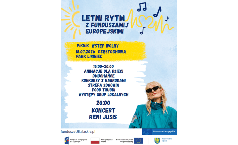 Rodzinny piknik i koncert Reni Jusis już w najbliższą sobotę w Parku Lisiniec