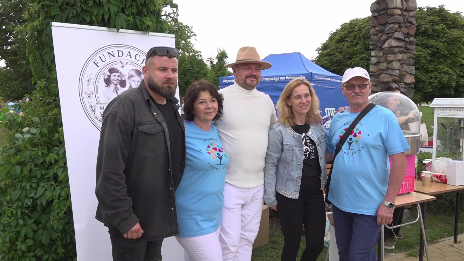 Rodzinny piknik w parku Łokietka. Fundacja Przybylskich pomagała dzieciom