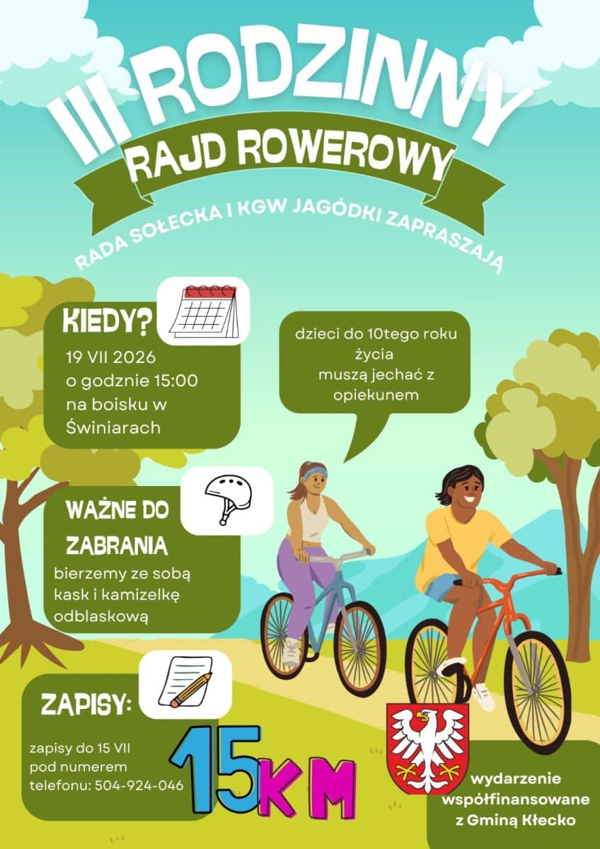 Rodzinny Rajd Rowerowy w Świniarach. Historia, pasja i bezpieczeństwo na dwóch kółkach