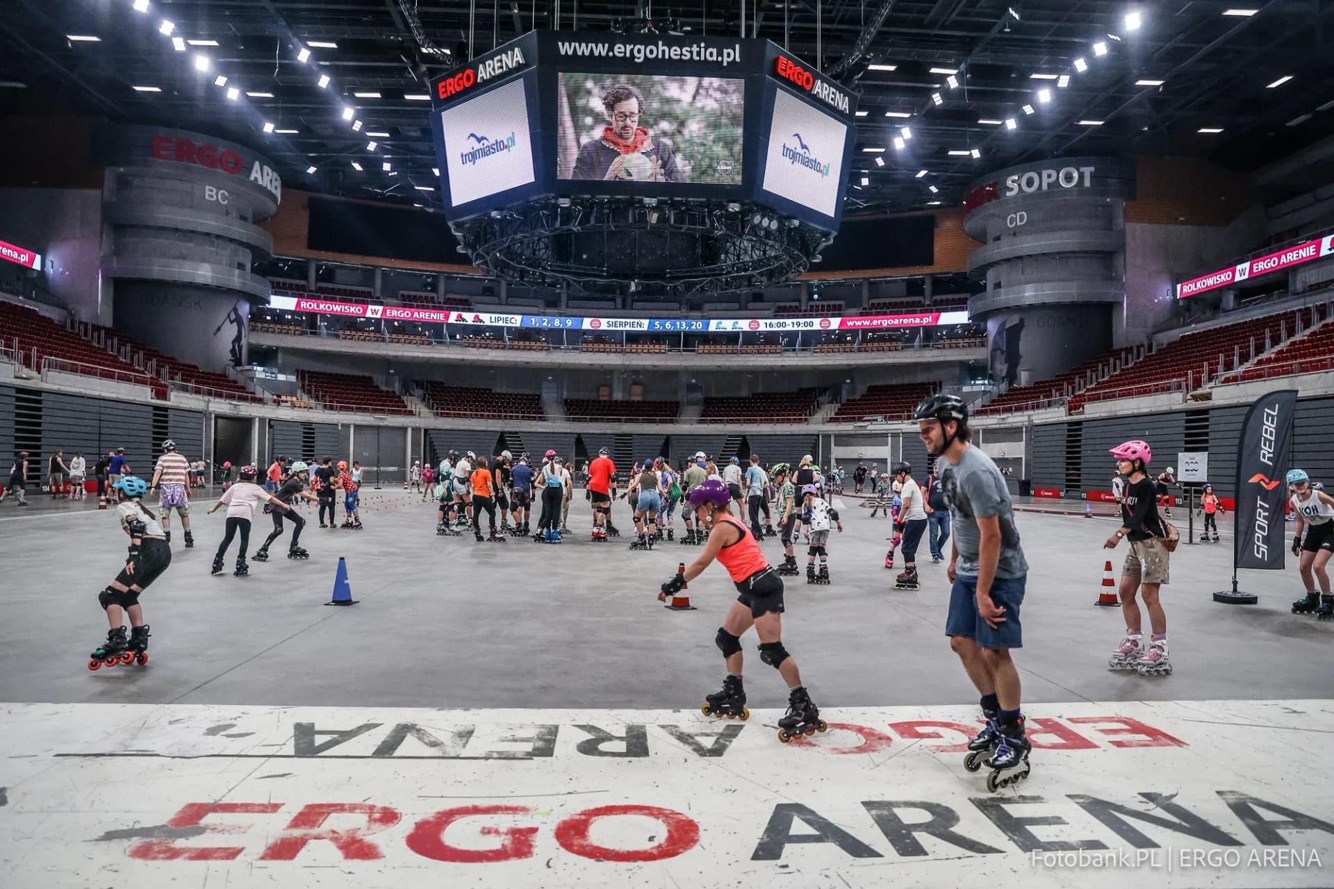 Rolkowisko wraca do Ergo Areny
