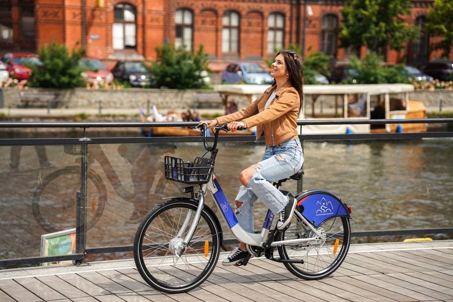 Rower miejski po nowemu już działa