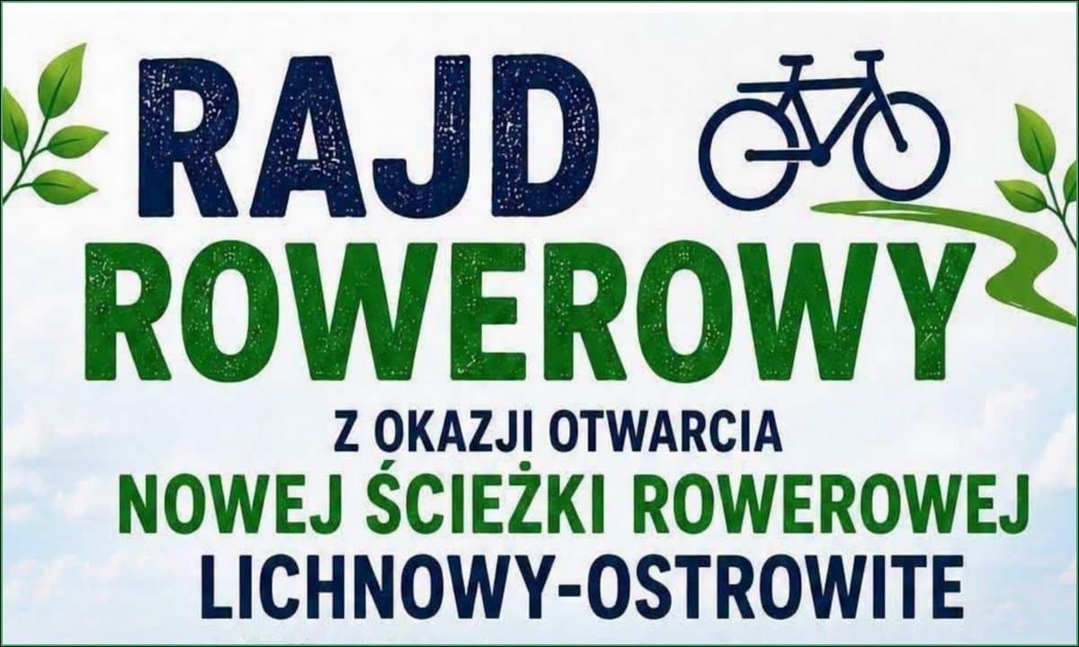 Rowerem przez Gminę Chojnice: Inauguracja Ścieżki do Ostrowitego