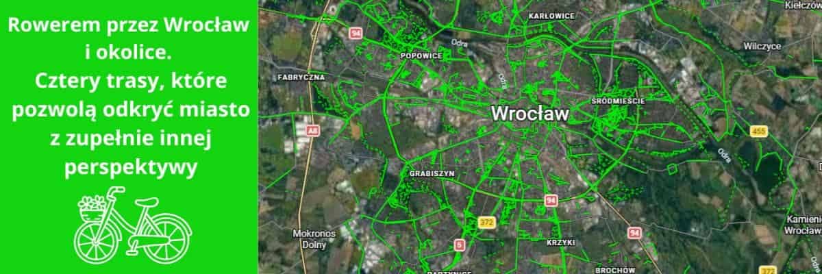 Rowerem przez Wrocław i okolice. Cztery malownicze trasy na jednodniową wycieczkę