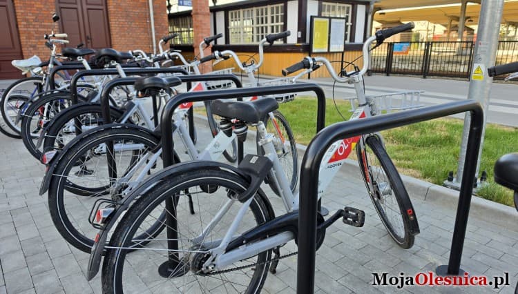 Rowery miejskie Olbike wróciły do Oleśnicy