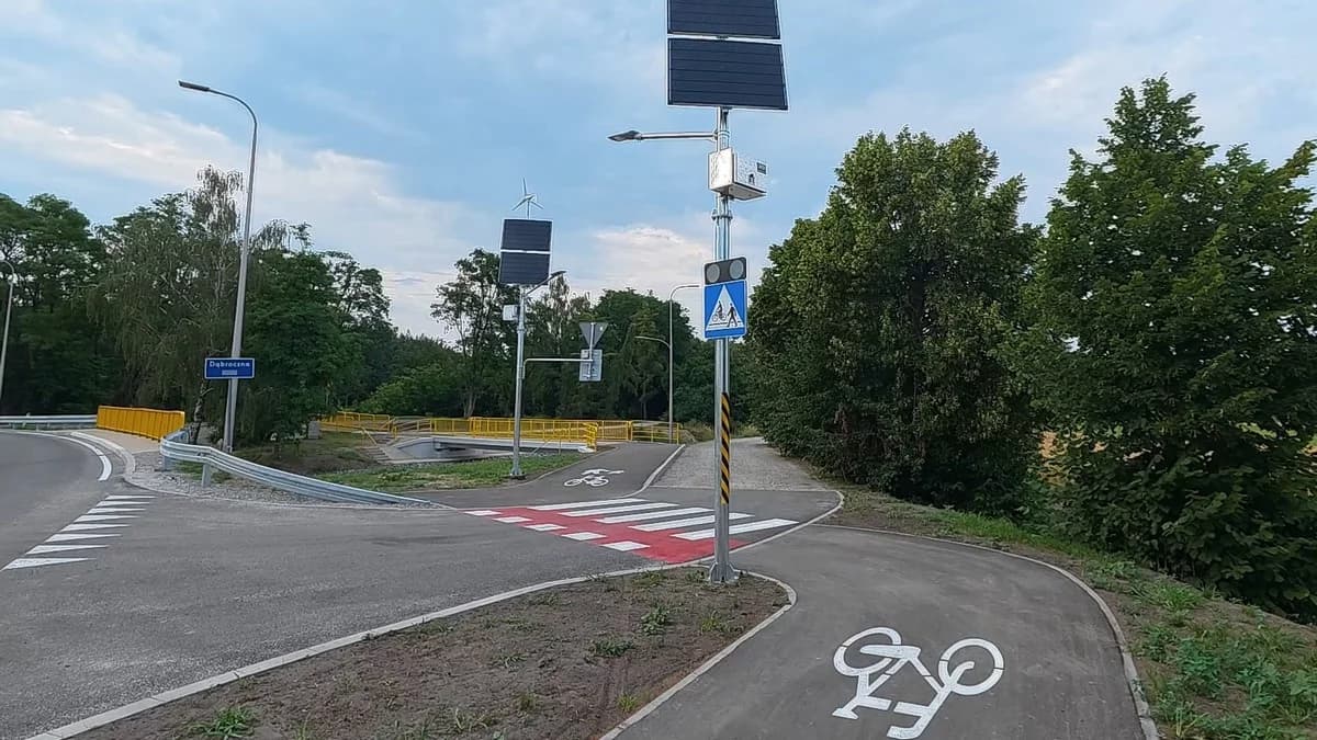 Rozbudowa drogi powiatowej nr 5478P na odcinku Miejska Górka - Annopol zakończona