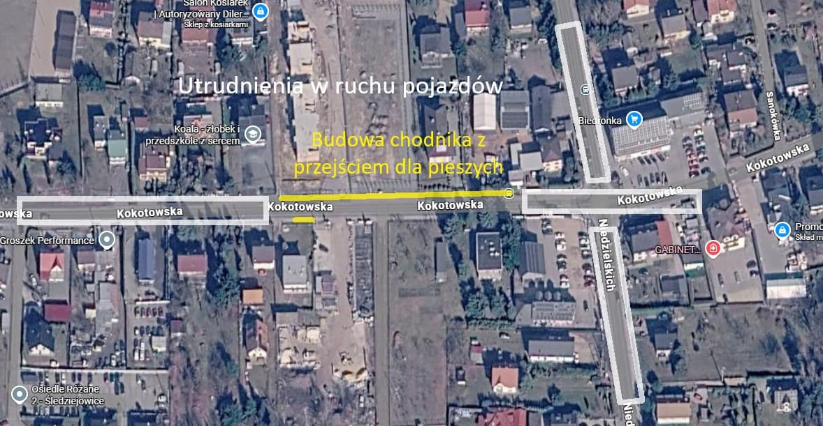 Rusza przebudowa drogi w Śledziejowicach. Kierowcy muszą liczyć się z utrudnieniami