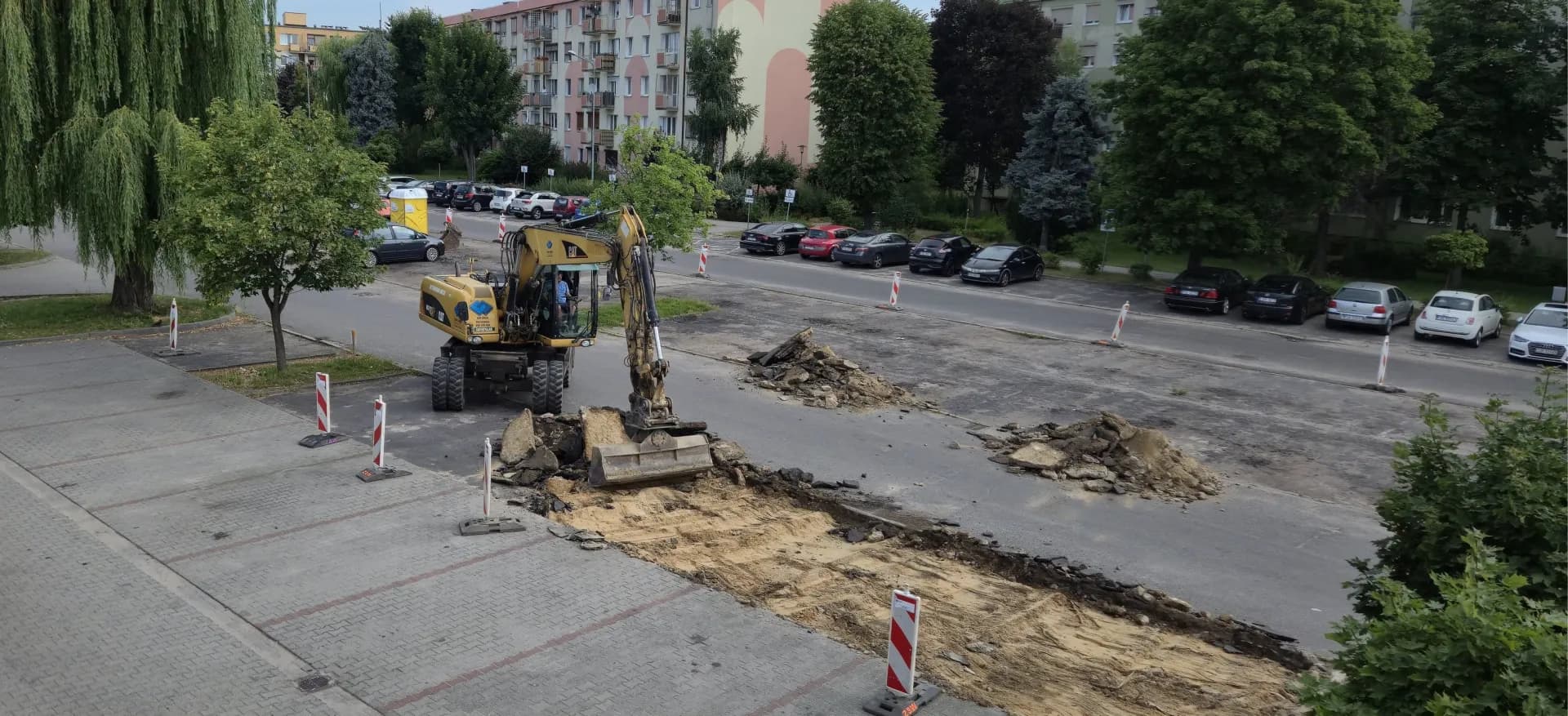 Ruszył remont Starego Targowiska przy ul. Chłapowskiego w Śremie – prace potrwają trzy miesiące