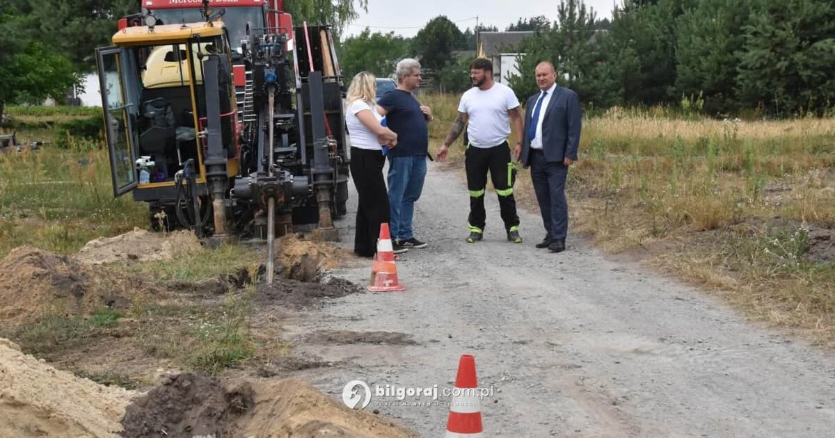 Ruszyła rozbudowa sieci wodociągowej w Dylach za 228 tys. złotych