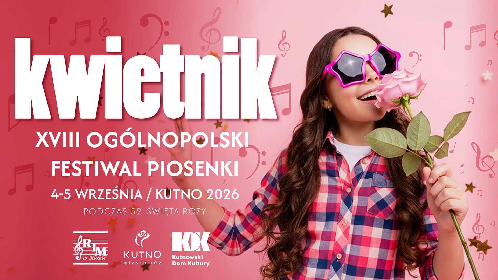 Ruszyły zgłoszenia do XVIII Festiwalu Piosenki „Kwietnik”. Młodzi wokaliści wystąpią podczas Święta Róży