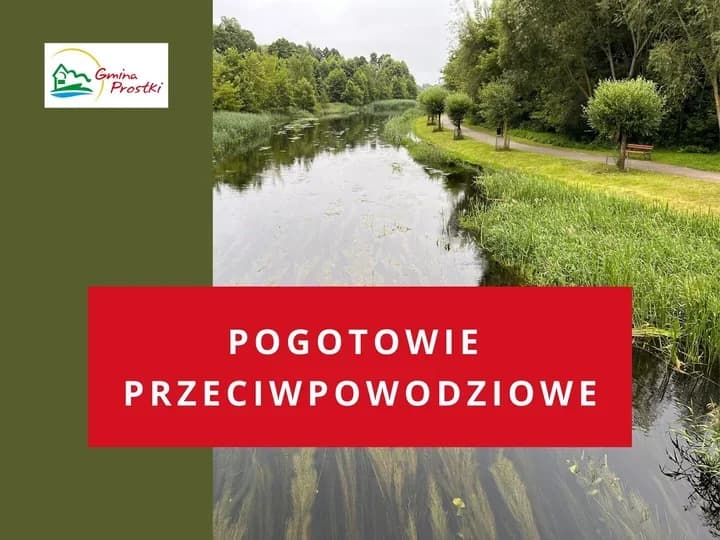 Rzeka Ełk przekroczyła stan ostrzegawczy. W czterech sołectwach ogłoszono pogotowie