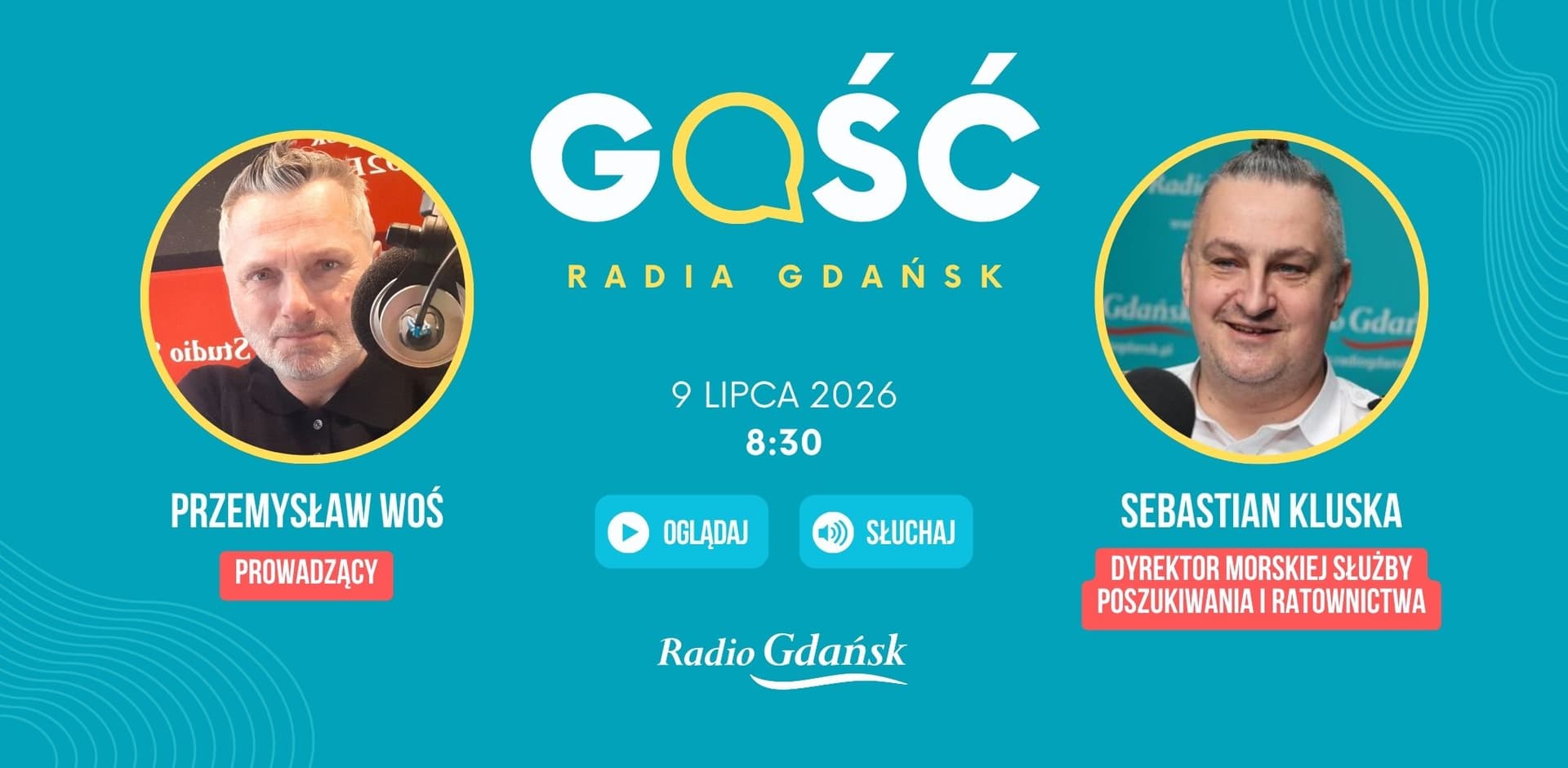 Sebastian Kluska, dyrektor SAR, będzie Gościem Radia Gdańsk
