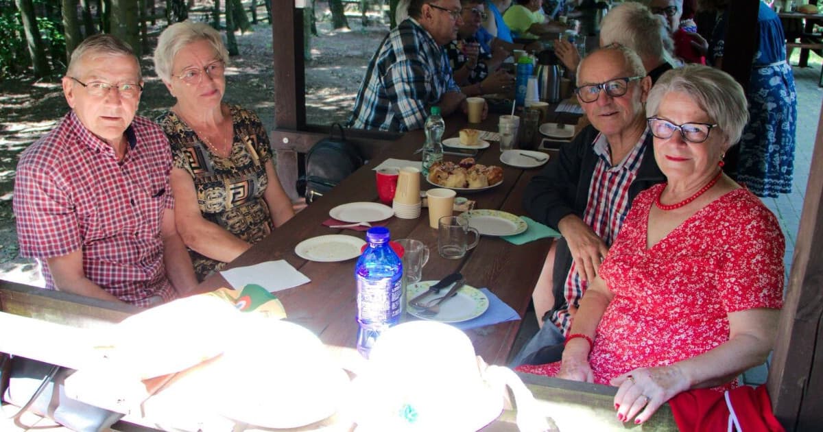 Seniorzy z gminy Wyrzysk bawili się na wspólnej biesiadzie