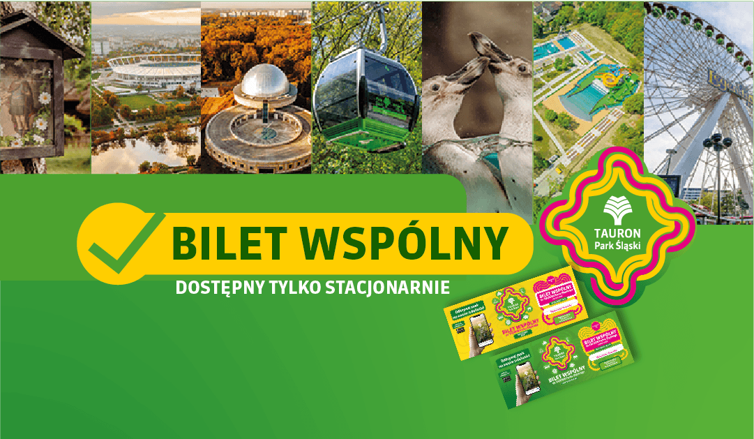 Siedem atrakcji Parku Śląskiego na jednym bilecie. Bilet Wspólny ważny do końca roku