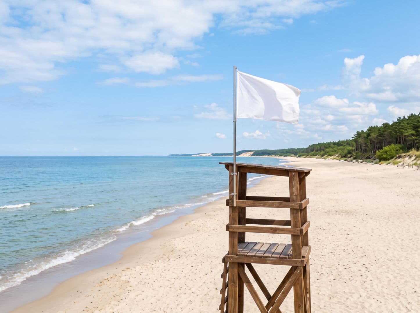 Sinice Łazy. Czy w Łazach można się kąpać 16.07? Flaga, warunki pogodowe