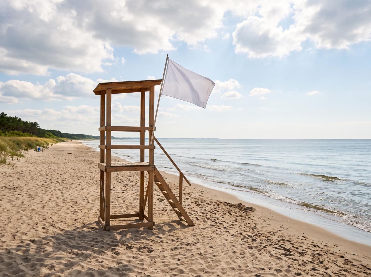 Sinice Niechorze 16.07. Czy w Niechorzu można się dzisiaj kąpać? Flaga, warunki pogodowe
