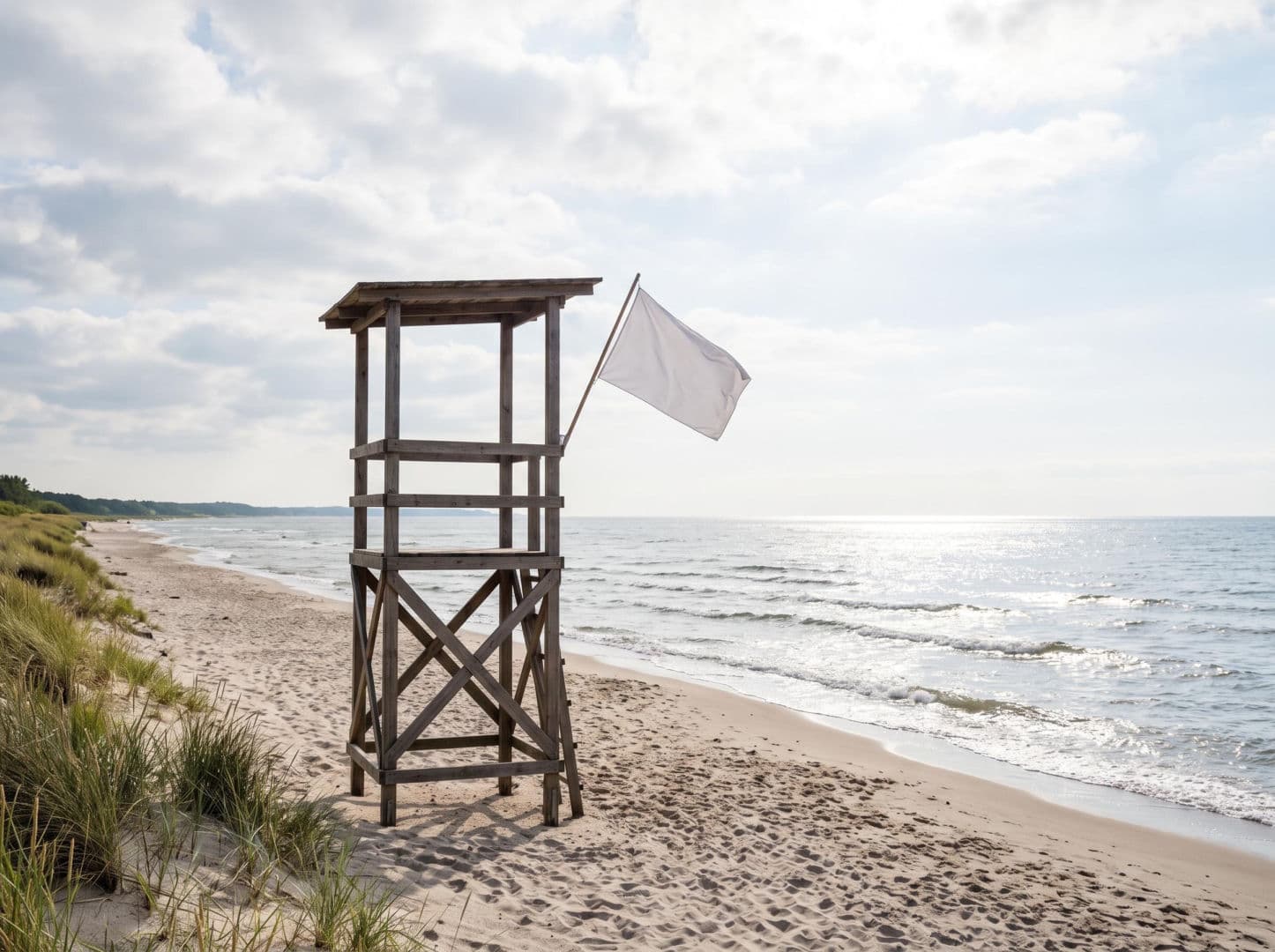 Sinice Rowy. Czy w Rowach można się kąpać 15.07? Flaga, warunki pogodowe