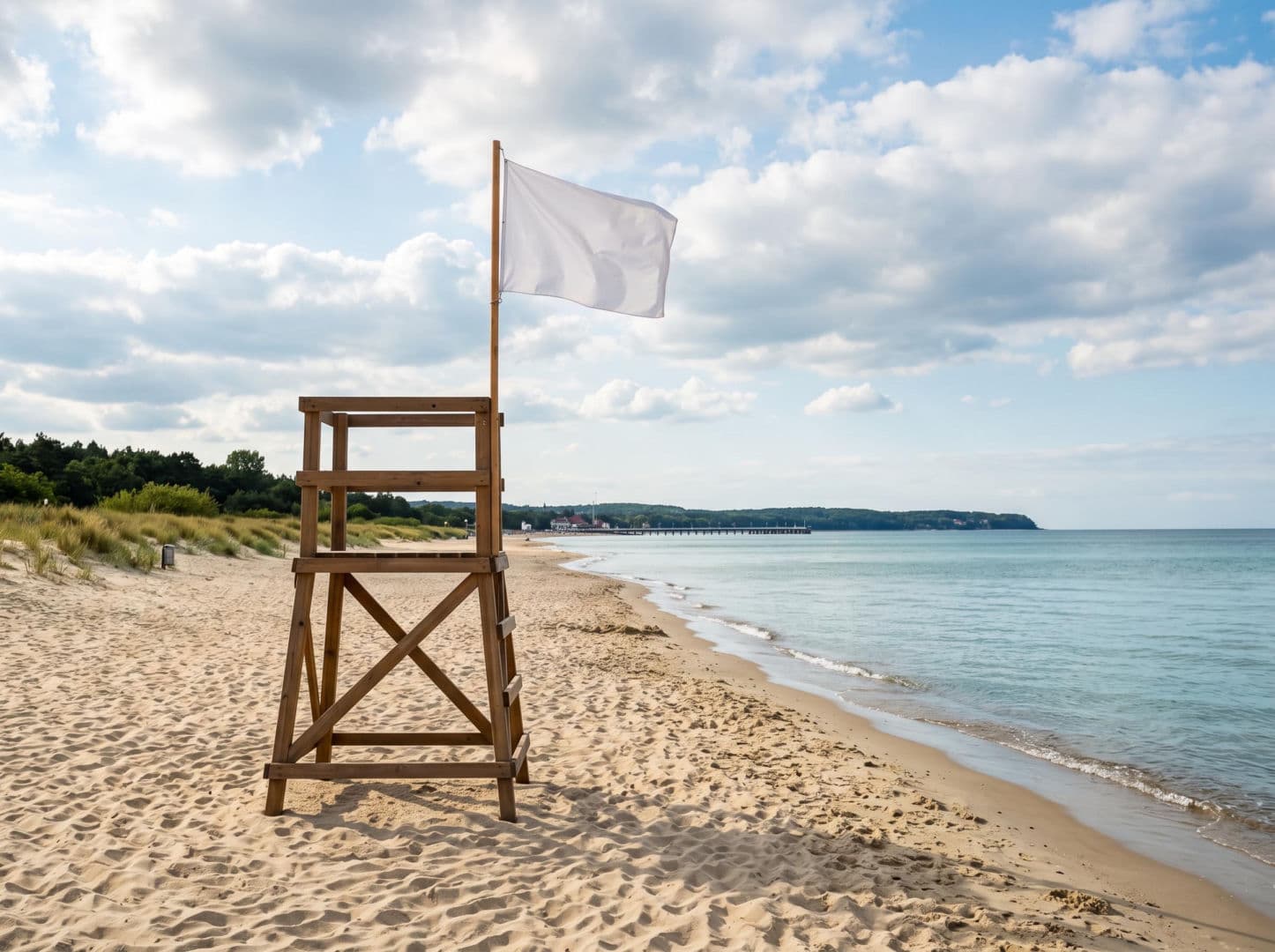 Sinice Sopot 16.07. Czy w Sopocie można się dzisiaj kąpać? Flaga, warunki pogodowe
