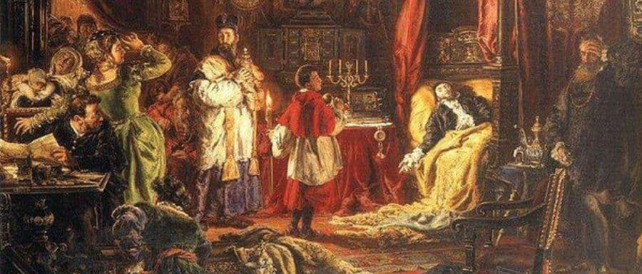 Śmierć Zygmunta II Augusta. Ostatni Jagiellon umierał w samotności, a dworzanie rzucili się na jego majątek