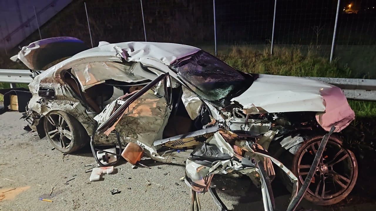 Śmiertelny wypadek na DK17 w Łaszczówce. Nie żyje 35-letni kierowca BMW