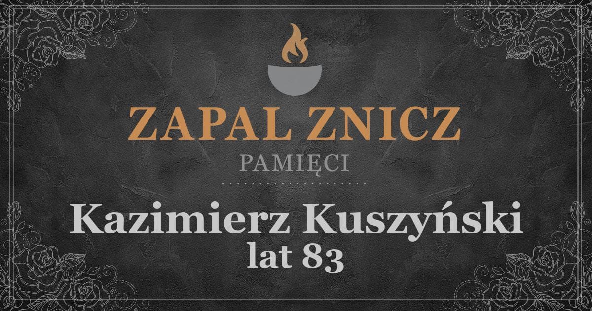ŚPKazimierz Kuszyński1 rocznica śmierci2025-07-19Zapalonych zniczy (13)