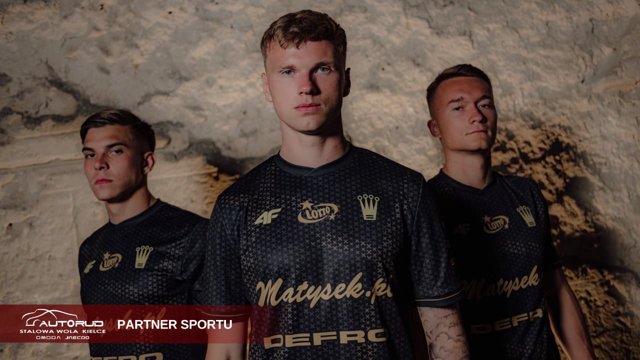 SPORT Korona Kielce zaprezentowała koszulki wyjazdowe na sezon 2026/27
