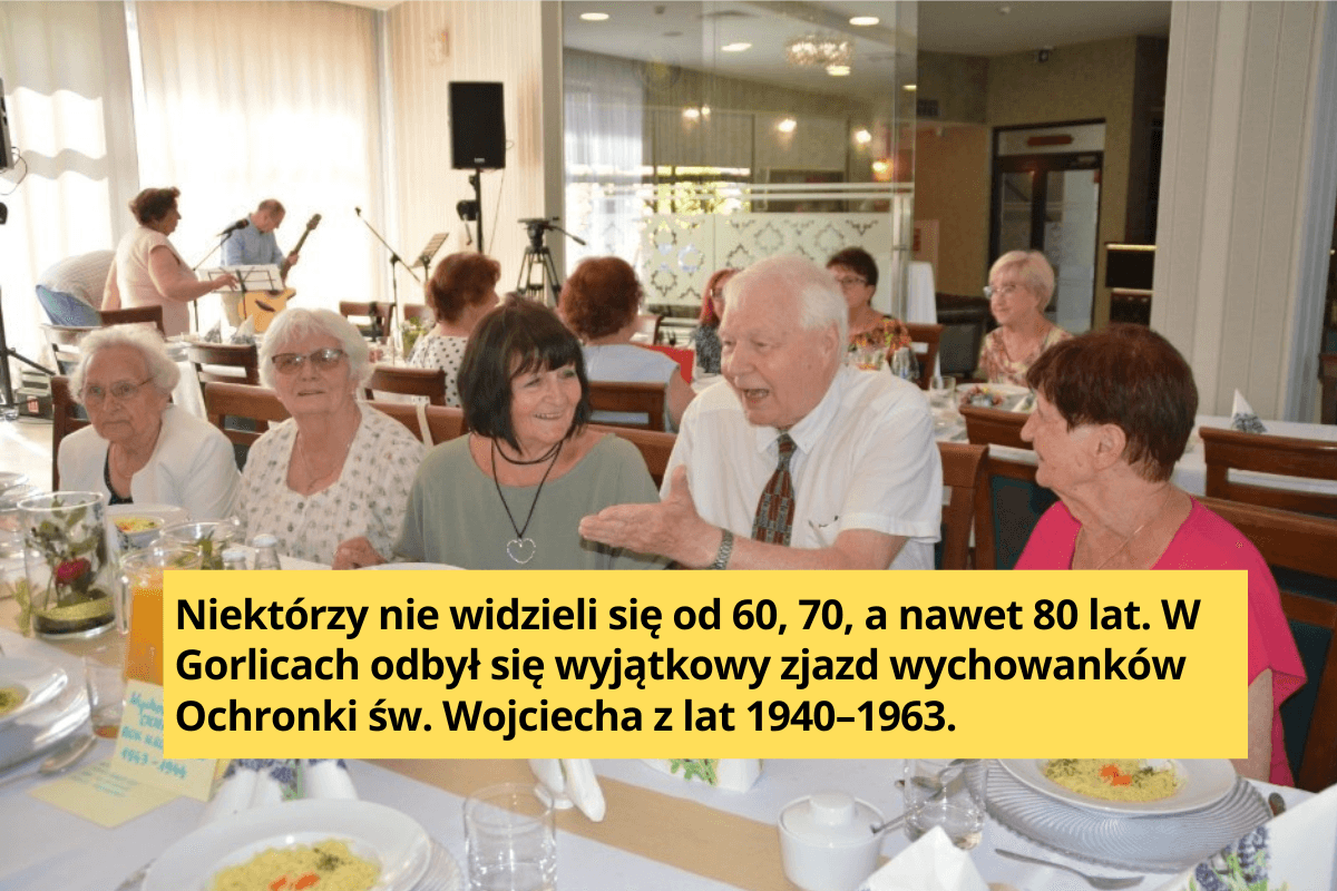Spotkali się po kilkudziesięciu latach. Niezwykły zjazd wychowanków gorlickiej ochronki