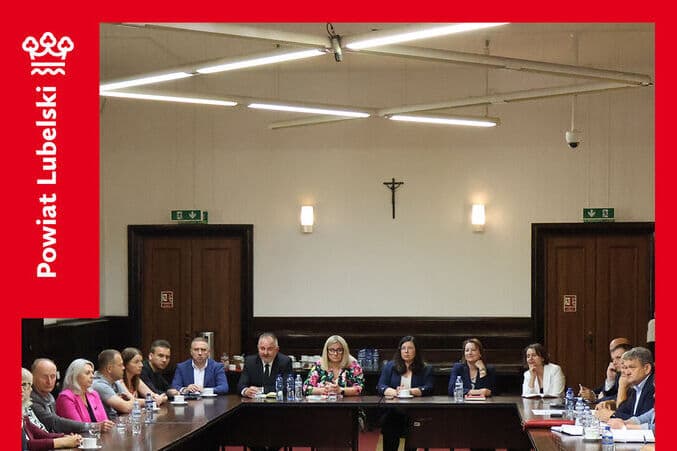Spotkanie przedstawicieli samorządów gmin Powiatu Lubelskiego