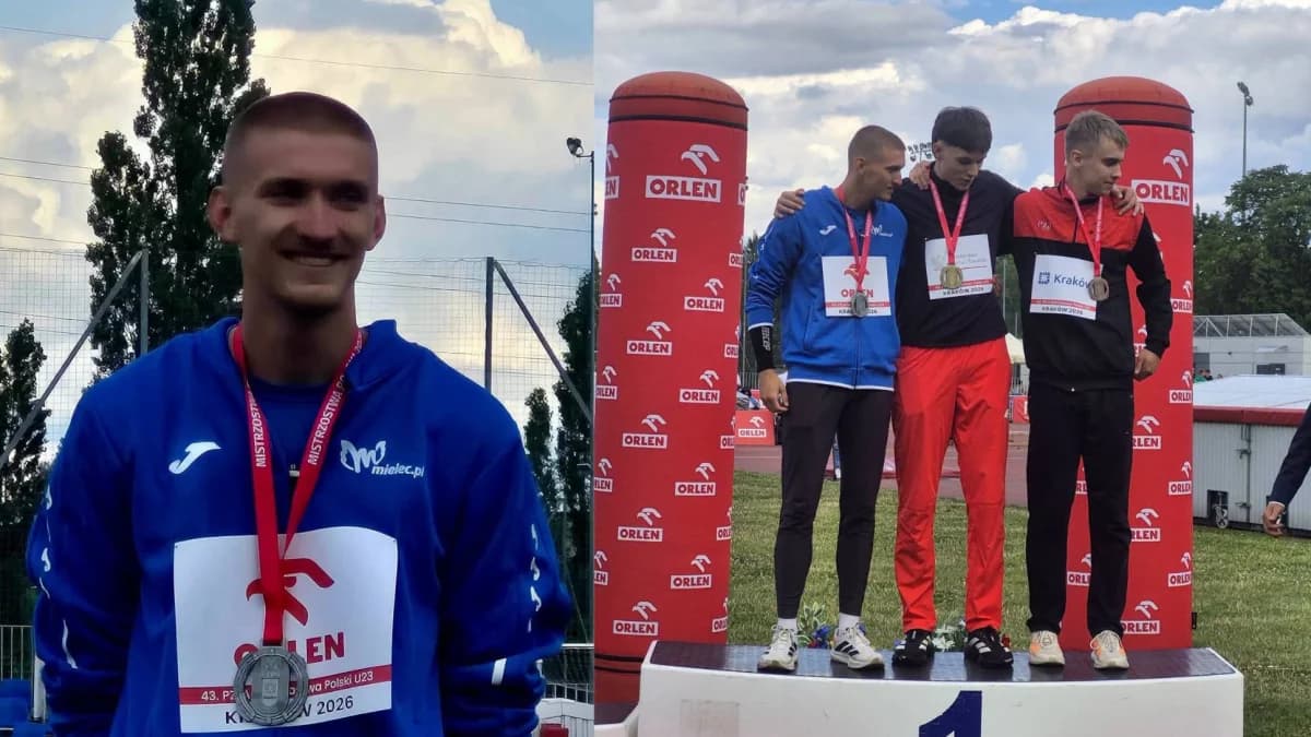 Srebrny medal dla Jakuba Roga na Mistrzostwach Polski U23